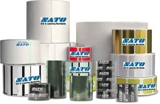 SATO, CONSUMABLES, R435B RIBBON RESIN, WOUND OUT, 3.5" X 295', 0.5" CORE, 24 ROLLS PER CASE, PRICED PER CASE