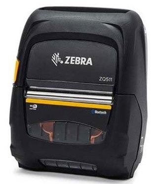 Zebra ZQ511 Mobile Barcode Printer Direct Thermal, 203dpi, 3.15"/80mm, Wi-Fi 802.11ac, Bluetooth 4.x, Linerless