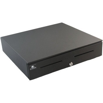 Apg, Series 4000, Cash Drawer, Ethernet Interface, 18-X16, 5 Bill 5 Coin, Coin Roll Storage, Black