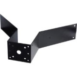 Bosch Corner Mount Bracket, Black - Aluminum; Stainless Steel