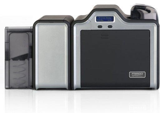 HID FARGO Connect Enabled HDP5000 - Dual-Sided Printer with HID Prox, iCLASS (SE), MIFARE/DESFire, and Seos Smart Card Encoder (OMNIKEY 5127 - USB ONLY)