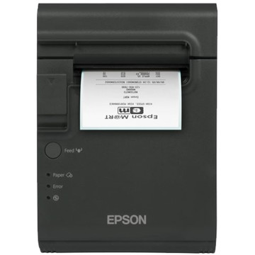 Epson TM-L90LF, 8 dots/mm (203 dpi), linerless, USB, RS232, black