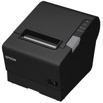 Tm-T88Vi-I, Intelligent Thermal Receipt Printer, Ethernet, Serial And Usb Interfaces, Epson Black, Includes Adapter V