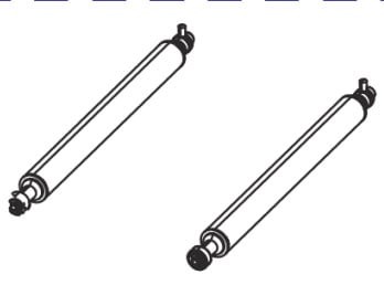 Pinch & Peel Rollers for Zebra ZE500-6