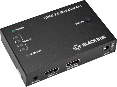 Black Box VSW-HDMI2-4X1 Wireless Adapters