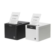 Citizen CT-E301 Thermal Receipt Printer 4", Triple Interface, 250mm/s, IP32, Top Paper Output, Drop-in image