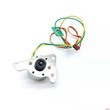 DC Motor + Motor fix plate ass
