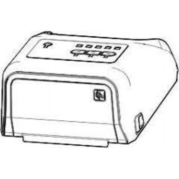 Kit, Cover Assembly for Standard Models without LCD (includes Media Window), ZD620T