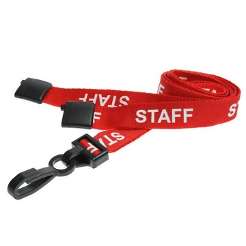 C-Line 89314 Lanyard 38in, Rot, Nylon (rund gewebt), Drehhaken