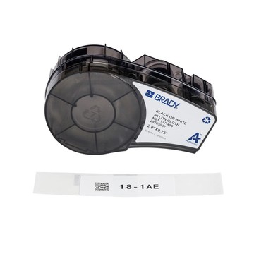 BPI, AGGRESSIVE ADH MULT PURPOSE NYLON LABELS W RIBBON, FOR M210, M211 PRINTERS, .75"