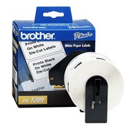 BROTHER MOBILE, 1.1"X2.4" (29MMX62MM) SMALL ADDRESS PAPER LABEL, 800 LABELS/ROLL (EXCLUSIVE PARTNERS ONLY) image