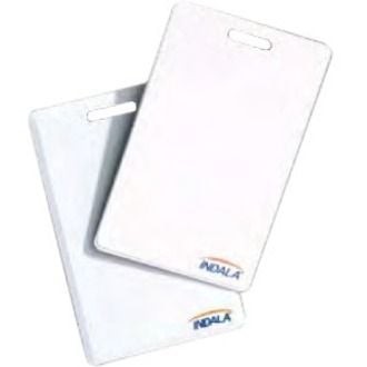 Indala FlexCard Proximity Clamshell Card (White with Logo)