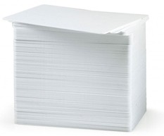 Magicard M3610-040A Blank PVC Cards White, 30 mil, CR-80, 100 count image