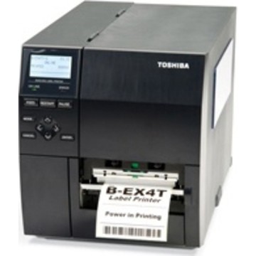 Toshiba B-EX4T1, Thermal Transfer, 300dpi, Wi-Fi, Ethernet, USB, Ribbon save, Near Edge, Damper