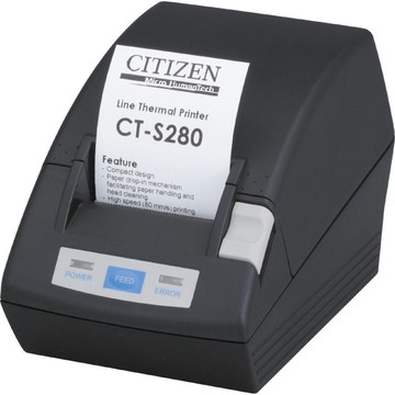 Citizen CT-S280, 203dpi, RS232, black