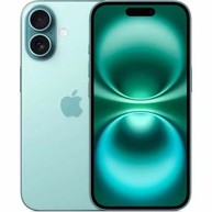 Apple iPhone 16 Smartphone 128GB, Teal, WiFi + Cellular, 48MP image