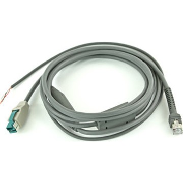USB Cable - Shielded Power Plus (12VDC powered from host) Connector, 9ft. Straight with EAS