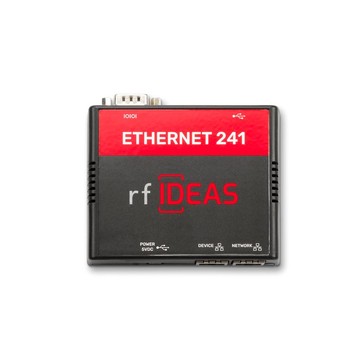 RFIDeas Ethernet 241 Converter USB & Pin 9 Serial with Power Supply