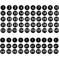 Addimat Addimat-Self-adhesive-numbers image