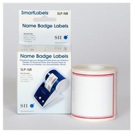 Seiko SLP-NR, Name Badge Label, Red, 54mm x 70mm, 161 Labels image