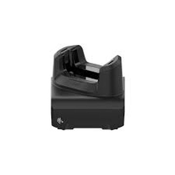 Single-slot charging cradle with USB communication