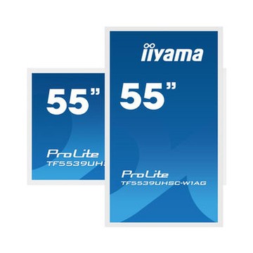 iiyama ProLite TF5539UHSC-W1AG, 55'', Projected Capacitive, 4K, white