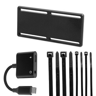 ProClip 60W USB-C PD and 3.5mm Audio Splitter - 216483