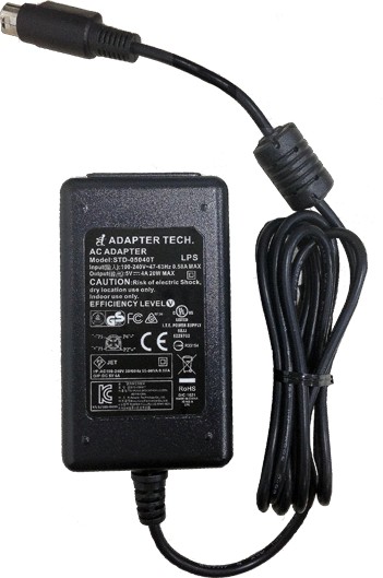 M3Mobile M3 Ordinateur Portable 5V 4A, 100-240VAC, cordon US, snap-on
