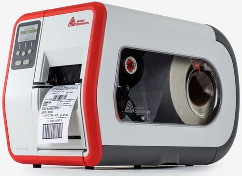 AVERY DENNISON, 4" TABLETOP RFID PRINTER W/ 12 IPS RS232 SERIAL/USB DEVICE/USB HOST PORTS 10/100 ETHERNET 32 MB FLASH 64 MB SDRAM, 300 DPI PRINTHEAD, US PWR CRD, BARCODE VERIFIER, RFID ENCODER & CUTT