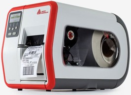 AVERY DENNISON, 4" TABLETOP RFID PRINTER W/ 12 IPS RS232 SERIAL/USB DEVICE/USB HOST PORTS 10/100 ETHERNET 32 MB FLASH 64 MB SDRAM, 300 DPI PRINTHEAD, US PWR CRD, BARCODE VERIFIER, RFID ENCODER & CUTT image