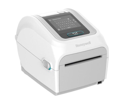 Honeywell PC45D Label Printer Healthcare, Full Touch 3.5-inch LCD, Direct Thermal, 203 dpi, Ethernet, RTC, White