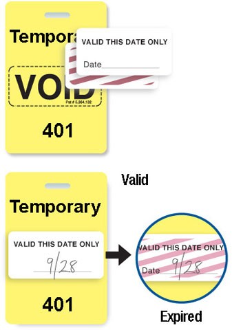 Brady 6540 Access Control Cards