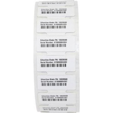 LAB RFID 60x25MM 500/R 76.2mm CORE 1/BOX