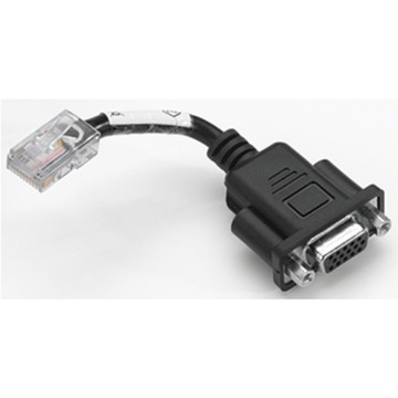 Modem Adapter Cable needed to connect a modem dongle to the MC70, MC75, MC1000, MC3000 and MC9000, Single Slot Cradles. Allows single slot cradle to be used as a modem cradle.