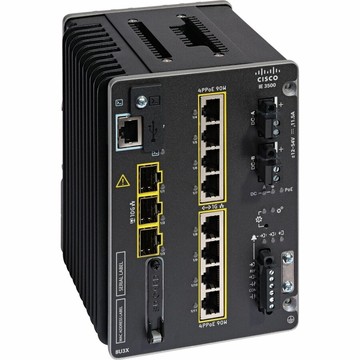 Cisco IE-3500-8U3X 8-Port PoE Managed Ethernet Switch - IE-3500-8U3X-E