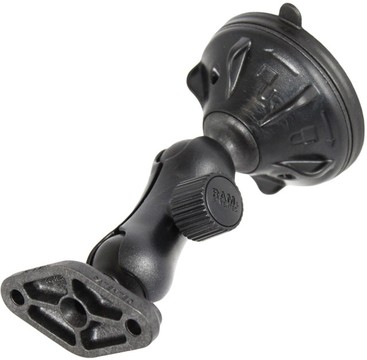 Supports RAM Mount RAP-B-166-2U
