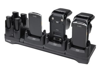 Zebra charging/communication station, 3 slots, ethernet