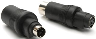 Adapter Connector for PS/2 to AT/XT (Set) keyboard wedge