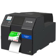 Epson ColorWorks CW-C6000PU Etikettendrucker mit Abzieh- und Präsentationsfunktion, 4,25", 1200 x 1200 dpi, 127mm/s, Ethernet/USB/Seriell Bild