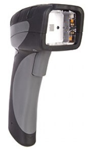 Code Barcode Scanner CR6000, 2D DPM imager, dark gray. Includes: 8 ft coiled RS232 cable and EU power supply. image