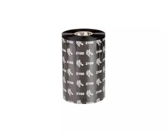 Zebra 2100 Wax Ribbon 110mm x 450m (Pack of 12) image