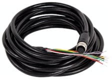 Cable, Power 5M, 12 PIN M12 To Flying Leads, Standard Flex  Country Certification image