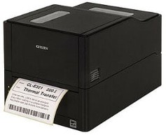 Citizen CL-E321, 203dpi, Cutter, Ethernet, Serial, USB, Black image