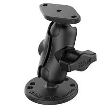 RAM Double Ball Mount with Diamond Plate Adapter -
