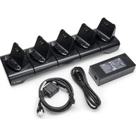 Zebra charging station, 5 slots, UK image