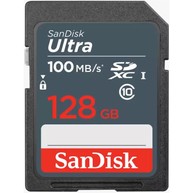 SanDisk Ultra 128 GB Class 10/UHS-I (U1) SDXC - 80 MB/s Read image