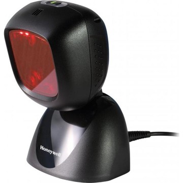 Honeywell HF600 Barcode Scanner Hands-free, 2D area-imaging, RS232, Black, 2.7m, PSU included
