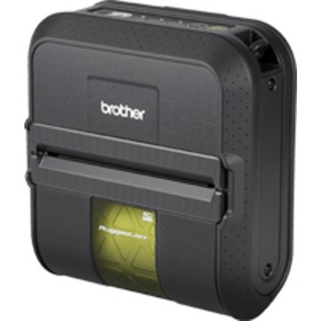 BROTHER MOBILE, RUGGEDJET 4: 4'' DT PRINTER W/MCR, USB, SERIAL & BLUETOOTH - INCLUDES DOCUMENTATION SET, BELT CLIP, AIRPRINT, & CPCL