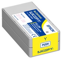 Ink Cartridge Yellow GJIC5(Y) for Epson ColorWorks C831 image