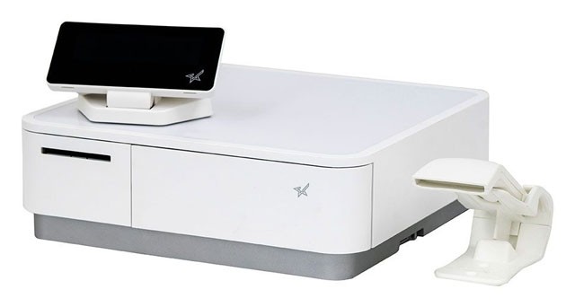 STAR MICRONICS, MPOP, POP10 CI-FB2 WHT US, WITH SCANNER, WHITE, INTEGRATED PRINTER & CASH DRAWER, USB-C, LIGHTNING, UNIVERSAL TABLET STAND, INT PS